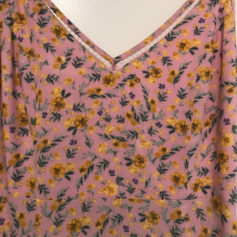 Lulus Pink Sundress Small